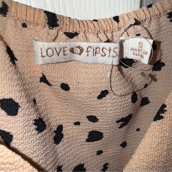 Polka Dot Cheetah Romper - Picture 4 of 5